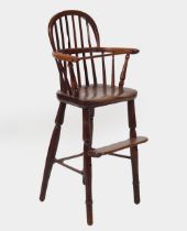 LATE 18TH-CENTURY PROVINCIAL CHILD'S WINDSOR CHAIR