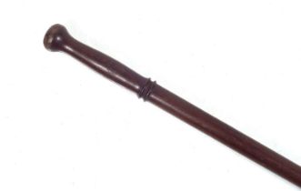 LIGNUM VITAE WALKING STICK