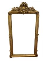 PAIR OF 19TH-CENTURY GILT FRAMED PIER MIRRORS