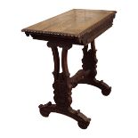 19TH-CENTURY ANGLO-INDIAN LIBRARY TABLE