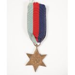 WWII 1939 - 1945 STAR MEDAL