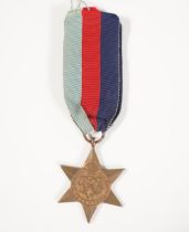 WWII 1939 - 1945 STAR MEDAL