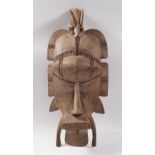 EARLY 20TH-CENTURY WEST AFRICAN TRIBAL MASK