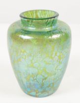 IRIDESCENT ART GLASS VASE