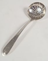 LIMERICK SILVER SIFTER SPOON