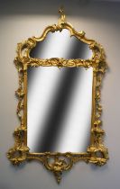 18TH-CENTURY CARVED GILTWOOD PIER MIRROR