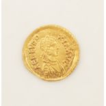 ROMAN EMPIRE AELIA EUDOXIA, II GOLD TREMISSIS