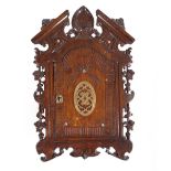 19TH-CENTURY CARVED WALL-MOUNTED CABINET