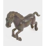 EARLY MINIATURE BRONZE HORSE