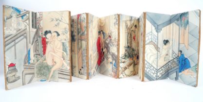 CHINESE ACCORDION BOOK OF PRINTS
