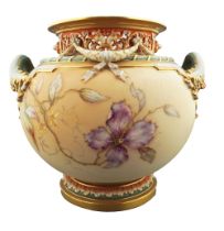 ROYAL WORCESTER PORCELAIN URN