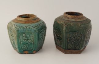 19TH-CENTURY CHINESE CERAMIC POTS