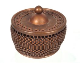 ART DECO GERMAN COPPER BOX