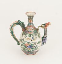 19TH-CENTURY JAPANESE KUTANI JUG