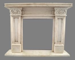 MODEL OF WILLIAM IV MARBLE CHIMNEY PIECE