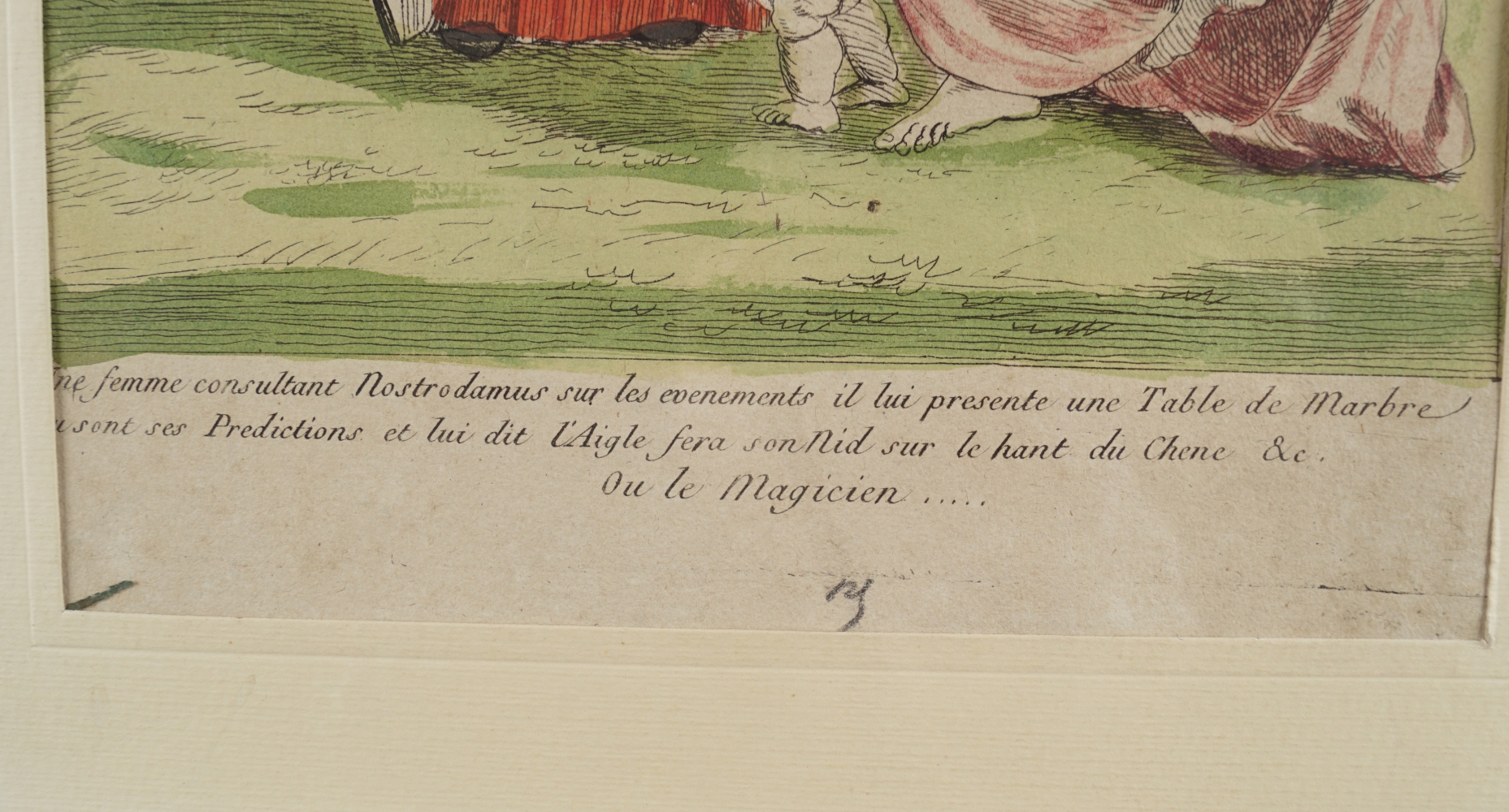 LATE 18TH-CENTURY COLOURED ENGRAVING - Image 3 of 4