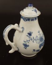 18TH-CENTURY BLUE AND WHITE JUG