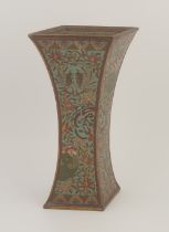 19TH-CENTURY JAPANESE CLOISONNE VASE