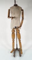 EARLY 20TH-CENTURY ARTICULATED MANNEQUIN