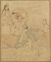 18-19TH-CENTURY MOGHUL MINIATURE