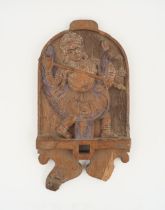 15-16TH-CENTURY INDIAN CEREMONIAL PANEL