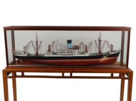 CASED MODEL SHIP