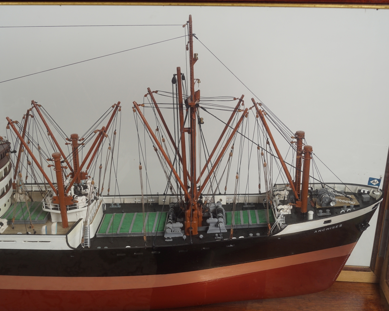 CASED MODEL SHIP - Image 2 of 7