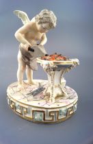 19TH-CENTURY SITZENDORF PORCELAIN FIGURE