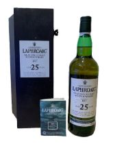 LAPHROAIG 25 YEAR OLD SINGLE MALT SCOTCH WHISKEY