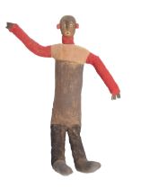 LARGE EARLY 20TH-CENTURY MUZIDI DOLL