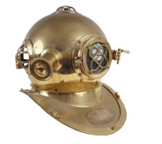 BRASS US NAVY DIVING HELMET