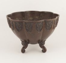 20TH-CENTURY JAPANESE BRONZE PLANTER