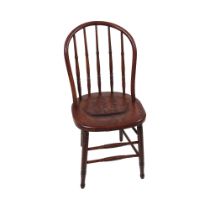 19TH-CENTURY SAILOR ART CARVED CHAIR
