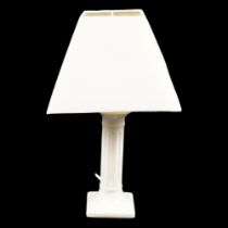 PAIR CERAMIC TABLE LAMPS