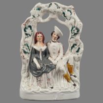 19TH-CENTURY STAFFORDSHIRE GROUP