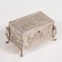 SILVER JEWELLERY BOX