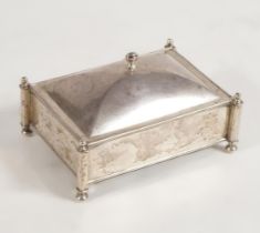 SILVER JEWELLERY BOX