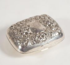 19TH-CENTURY STERLING SILVER BOX