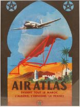 LOTS OF 8 VINTAGE TRAVEL POSTERS