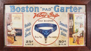 AMERICAN BASEBALL ADVERTISING SIGN