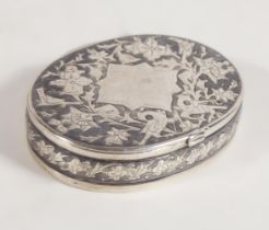 18TH-CENTURY RUSSIAN SILVER SNUFF BOX