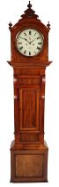 19TH-CENTURY MAHOGANY LONGCASE CLOCK