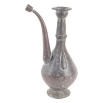 17/18TH-CENTURY ISLAMIC BRONZE EWER