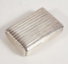 SILVER SNUFF BOX