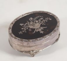 SILVER JEWELLERY BOX