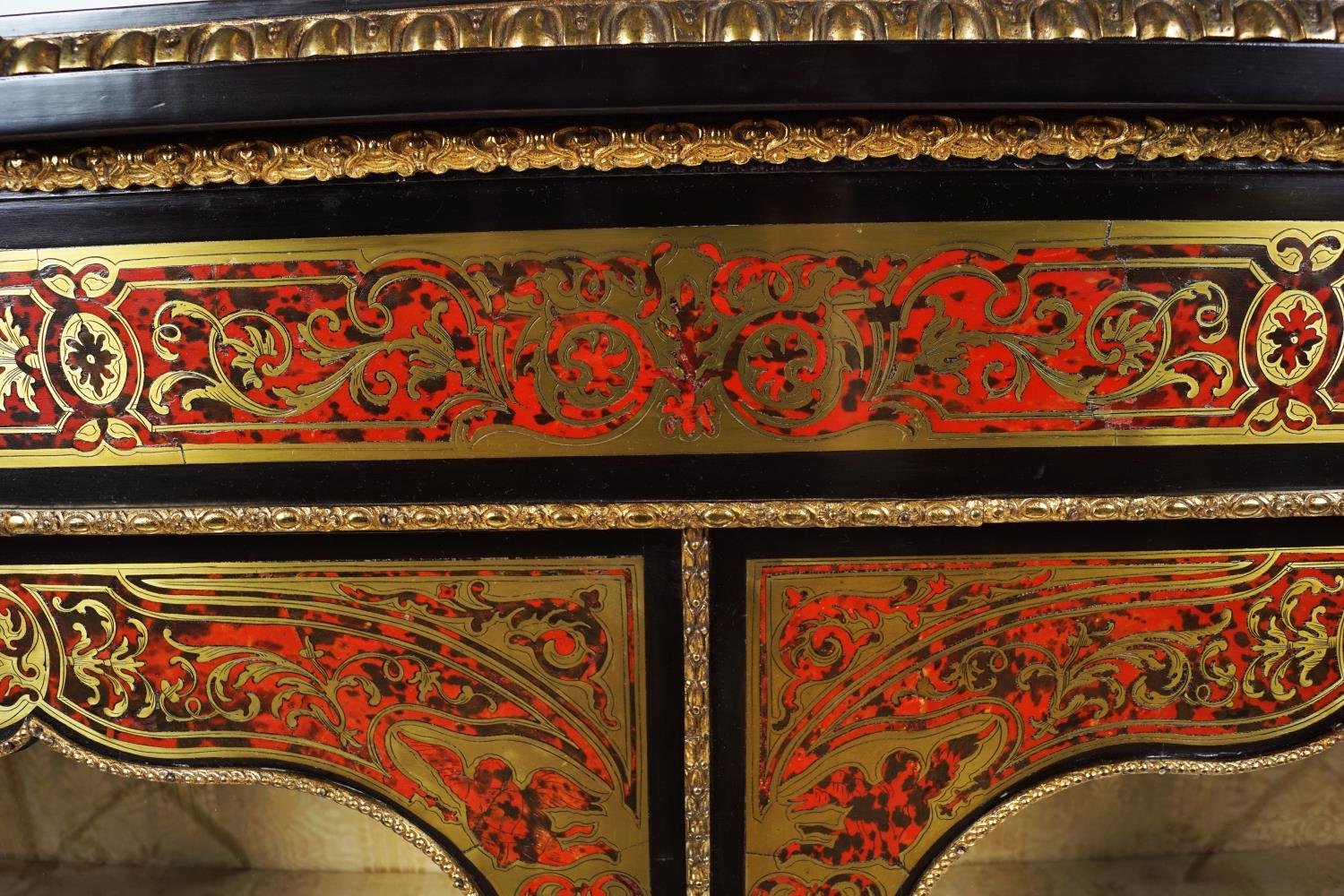 19TH-CENTURY ORMOLU-MOUNTED BOULLE SIDE CABINET - Image 3 of 5