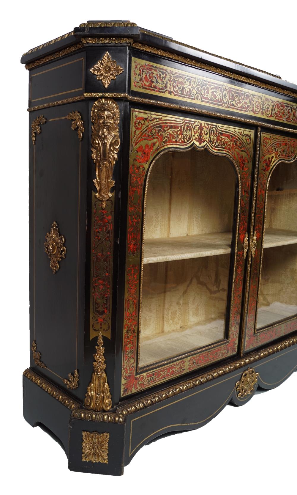 19TH-CENTURY ORMOLU-MOUNTED BOULLE SIDE CABINET - Image 2 of 5