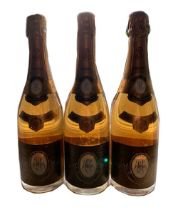 3 BOTTLES LOUIS ROEDERER CRISTAL BRUT CHAMPANGE