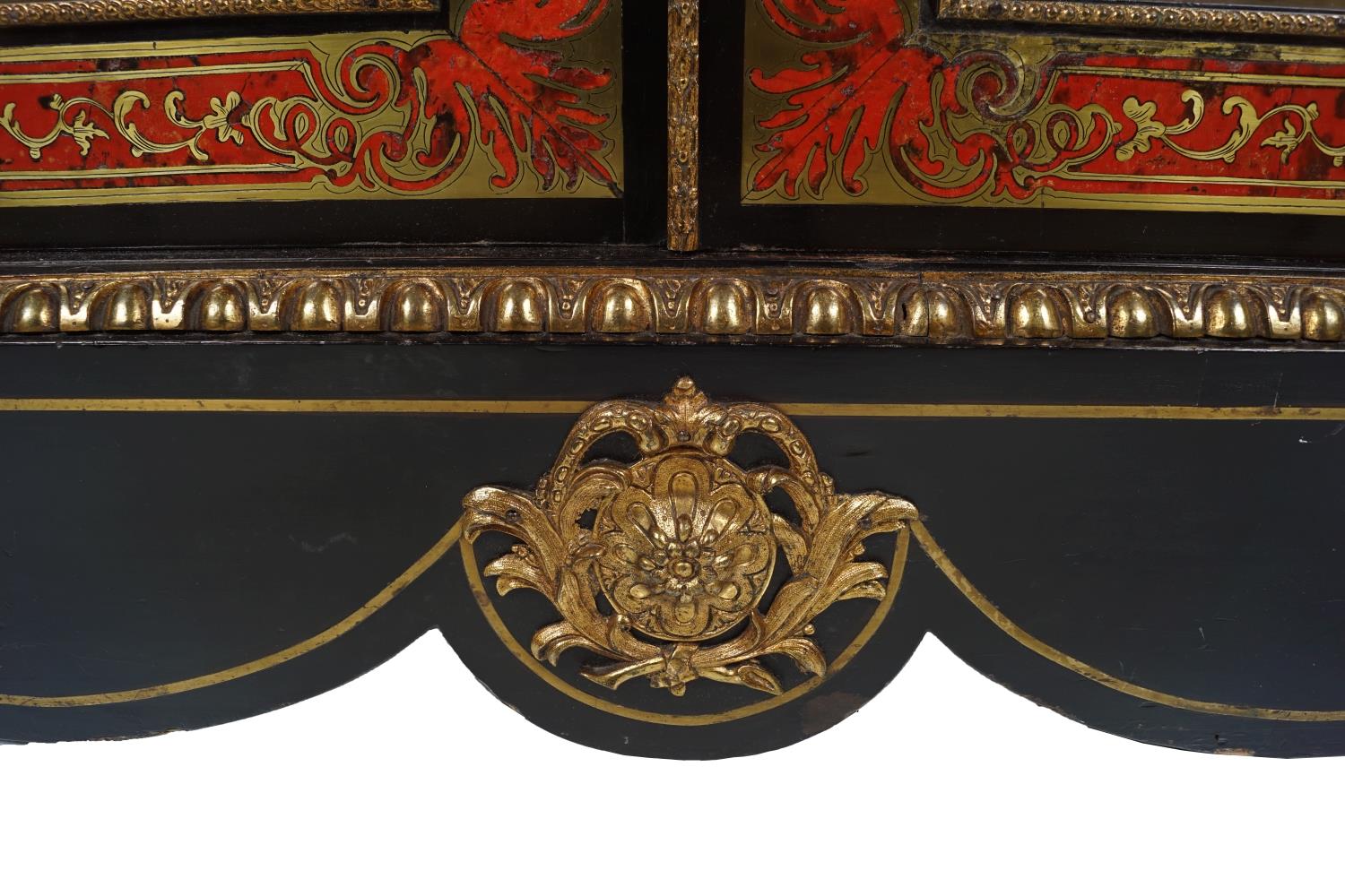 19TH-CENTURY ORMOLU-MOUNTED BOULLE SIDE CABINET - Image 4 of 5