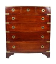 MAHOGANY CAMPAIGN CHEST